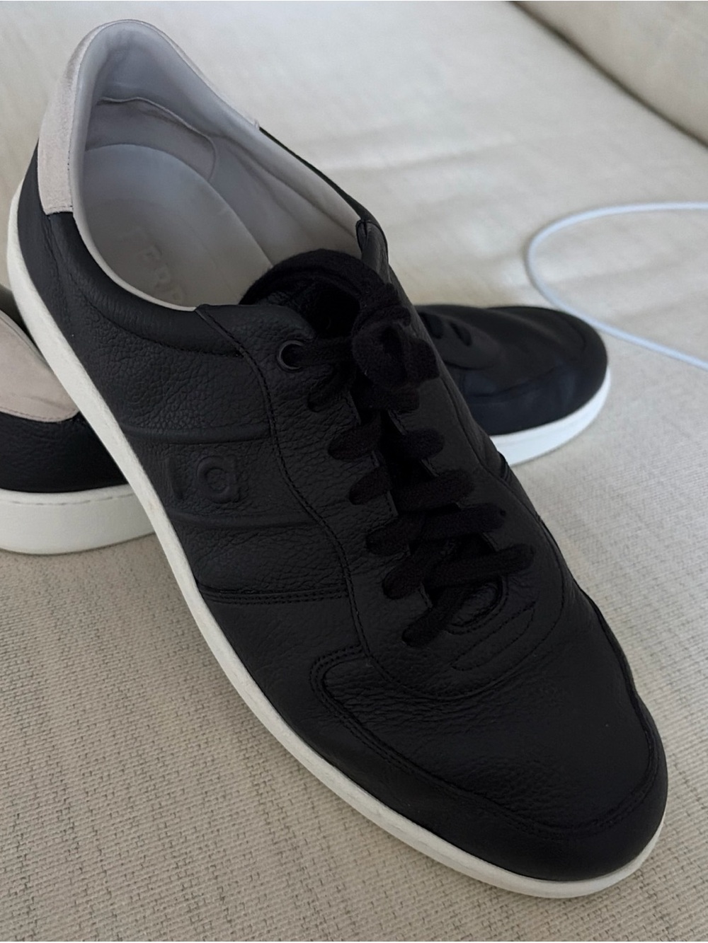 Ferragamo Men’s Noris Low Top Sneakers
